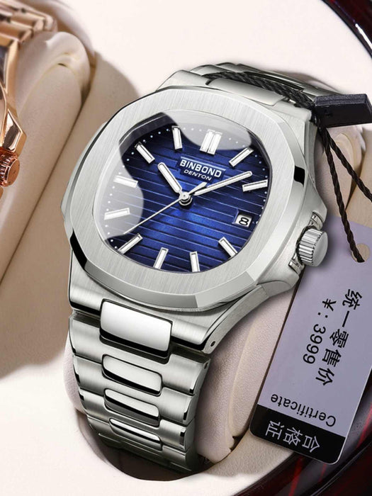 Men’s Business Fashion Waterproof Square Watch