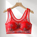Plus Size Mesh Wireless Bra 